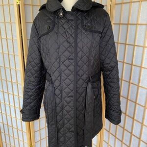 Laundry by Design Black puffer  Coat